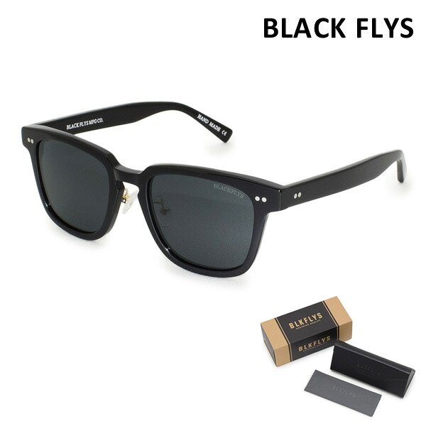 【国内正規品】ブラックフライ サングラス BF-1235-01 FLY CLUBMAN メンズ レディース UVカット 偏光レンズ BLACKFLYS BLACK FLYS【送料無料（※北海道・沖縄は配送不可）】｜タイムクラブ セレクト