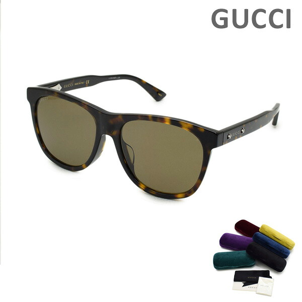 グッチ サングラス GG0266SA-002 アジアンフィット メンズ UVカット GUCCI 【送料無料（※北海道・沖縄は配送不可）】｜タイムクラブ セレクト