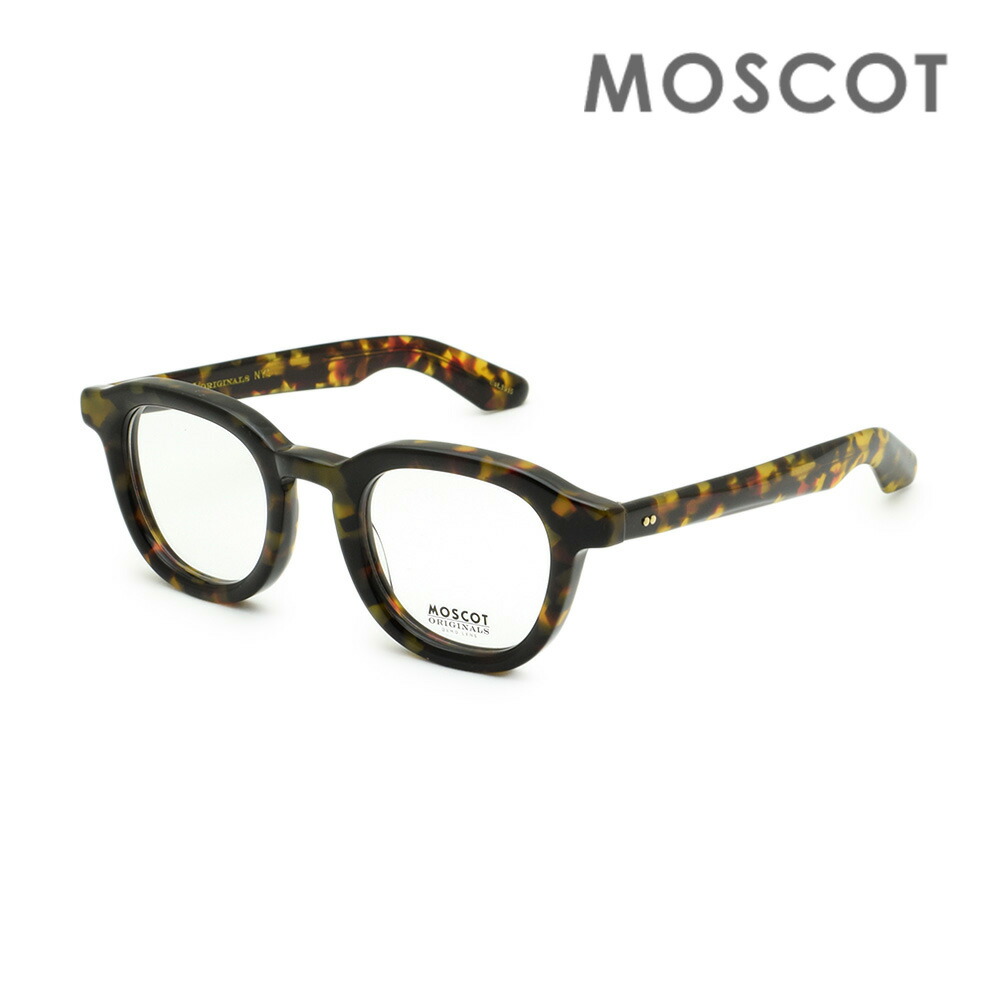 MOSCOT モスコット DAHVEN DAH-O47242002-01 TORTOISE サイズ47 眼鏡 フレーム のみ メンズ レディース 【送料無料（※北海道・沖縄は配送不可）】｜タイムクラブ セレクト