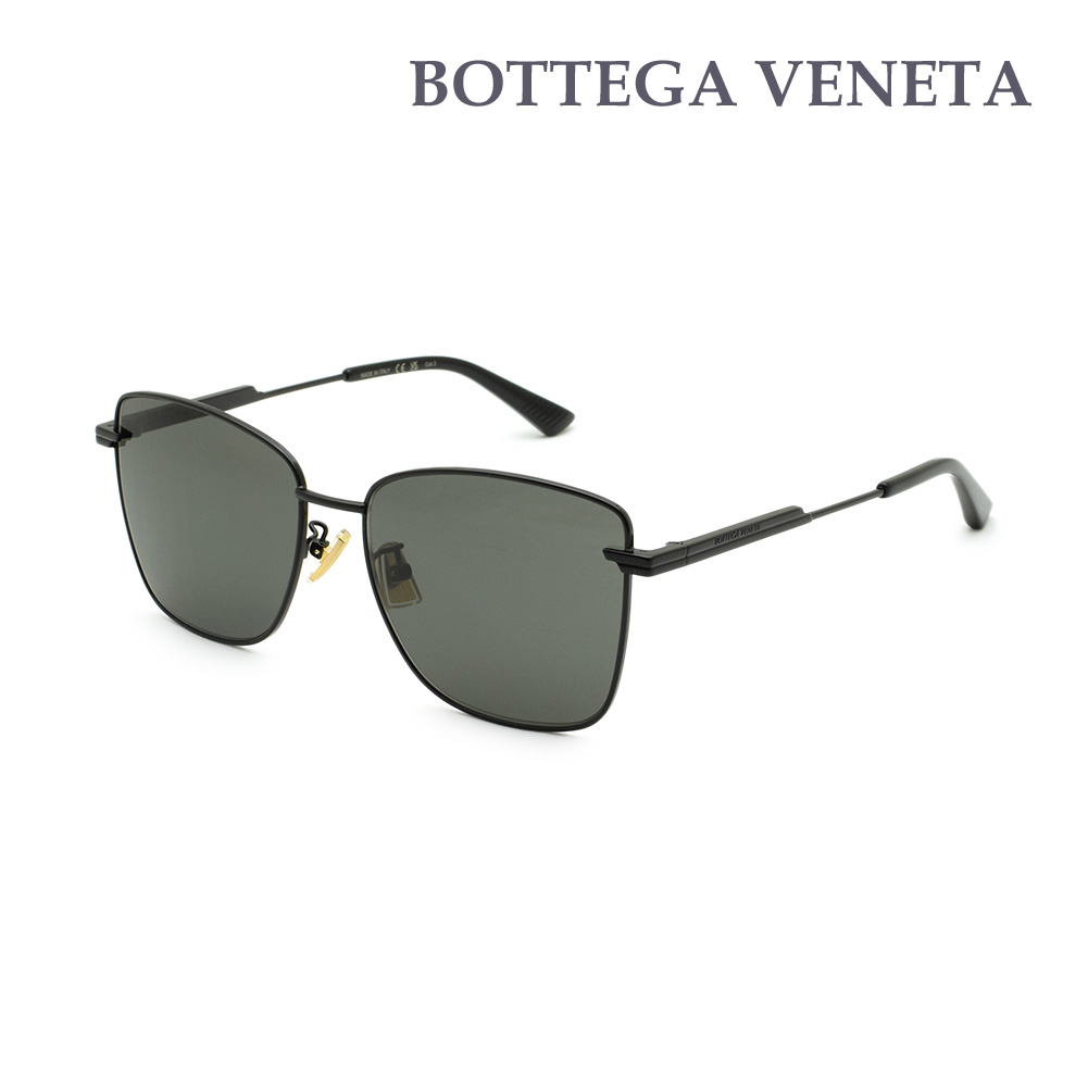 【国内正規品】ボッテガヴェネタ サングラス BV1237S-001 ノーズパッド レディース UVカット BOTTEGA VENETA【送料無料（※北海道・沖縄は配送不可）】｜タイムクラブ セレクト