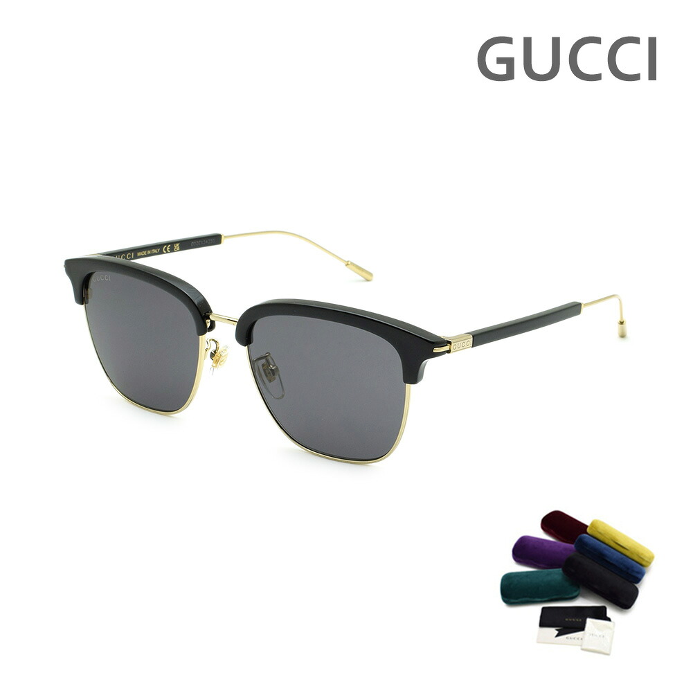 グッチ サングラス GG1275SA-001 アジアンフィット メンズ UVカット GUCCI【送料無料（※北海道・沖縄は配送不可）】｜タイムクラブ セレクト