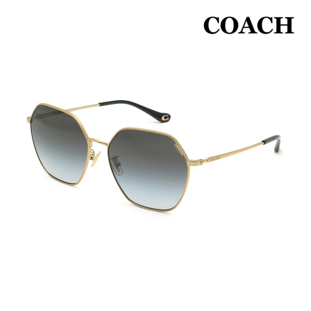 コーチ サングラス レディース HC7132 93318G 58 ノーズパッド 0HC7132 C7998 COACH【送料無料（※北海道・沖縄は配送不可）】｜タイムクラブ セレクト