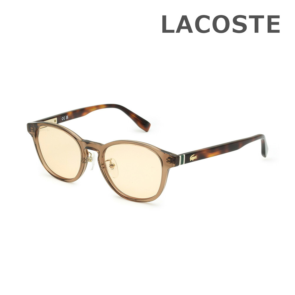【国内正規品】LACOSTE ラコステ サングラス L6019SLB-210 クリアブラウン ノーズパッド メンズ レディース【送料無料(※北海道・沖縄は配送不可)】|タイムクラブ セレクト