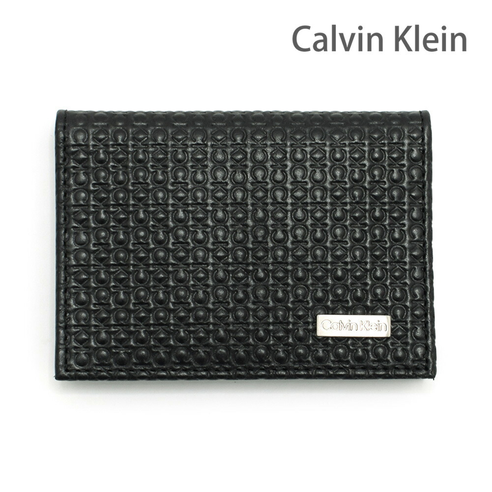  カルバンクライン カードケース ブラック 黒 中古品 楽天市場】【未使用品】Calvin Klein カルバン クライン CK