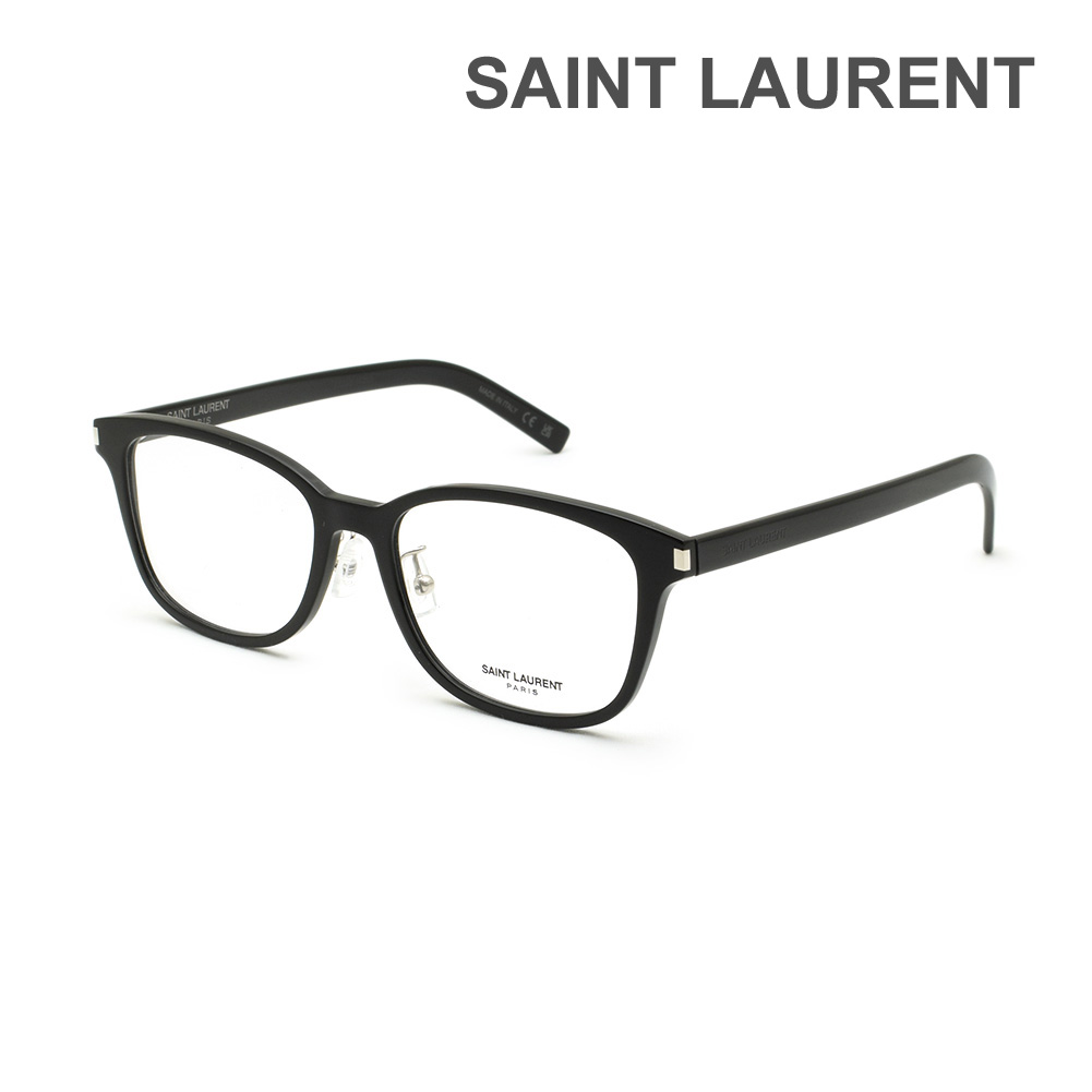 サンローラン メガネ 眼鏡 フレーム のみ SL288/J SLIM 001 ブラック アジアンフィット メンズ レディース ユニセックス SAINT LAURENT【送料無料（※北海道・沖縄は配送不可）】｜タイムクラブ セレクト
