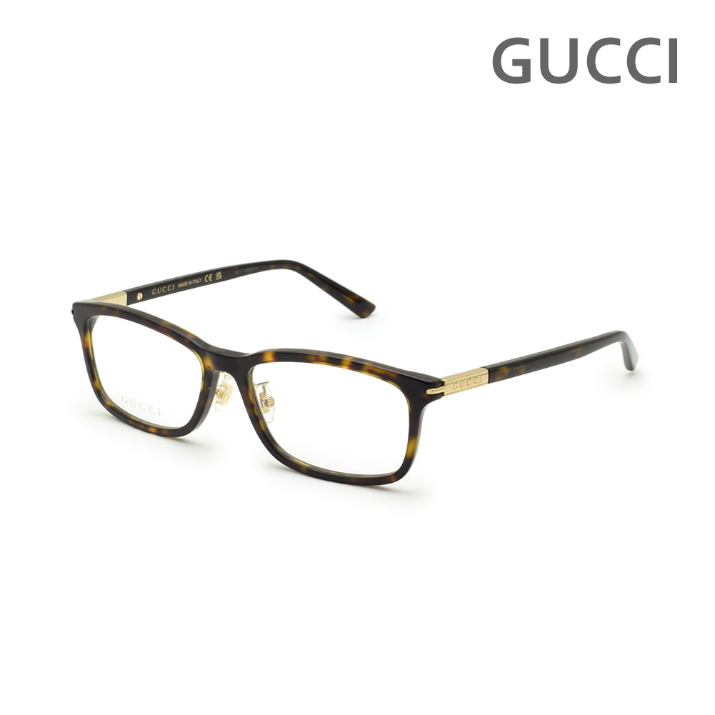 【国内正規品】グッチ メガネ 眼鏡 フレーム のみ GG1506OJ-002 ハバナ ノーズパッド レディース GUCCI【送料無料（※北海道・沖縄は配送不可）】