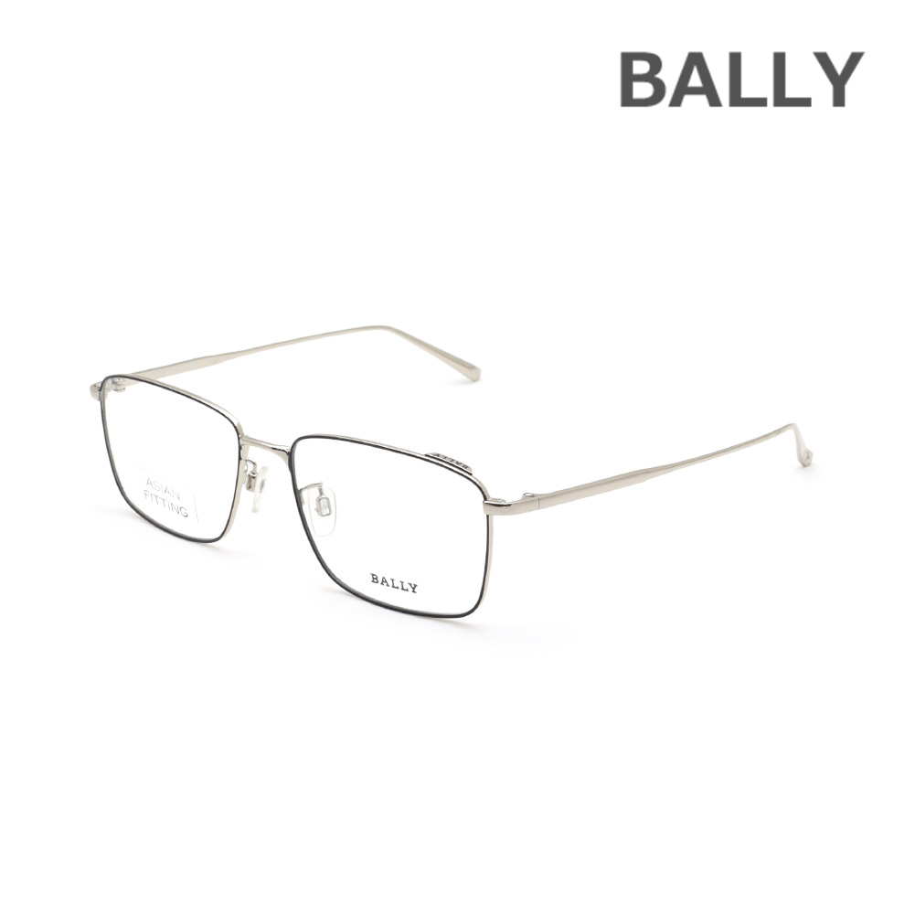 BALLY バリー メガネ 眼鏡 フレーム のみ BY5027-D/V-016 ブラック ノーズパッド メンズ【送料無料(※北海道・沖縄は配送不可)】|タイムクラブ セレクト
