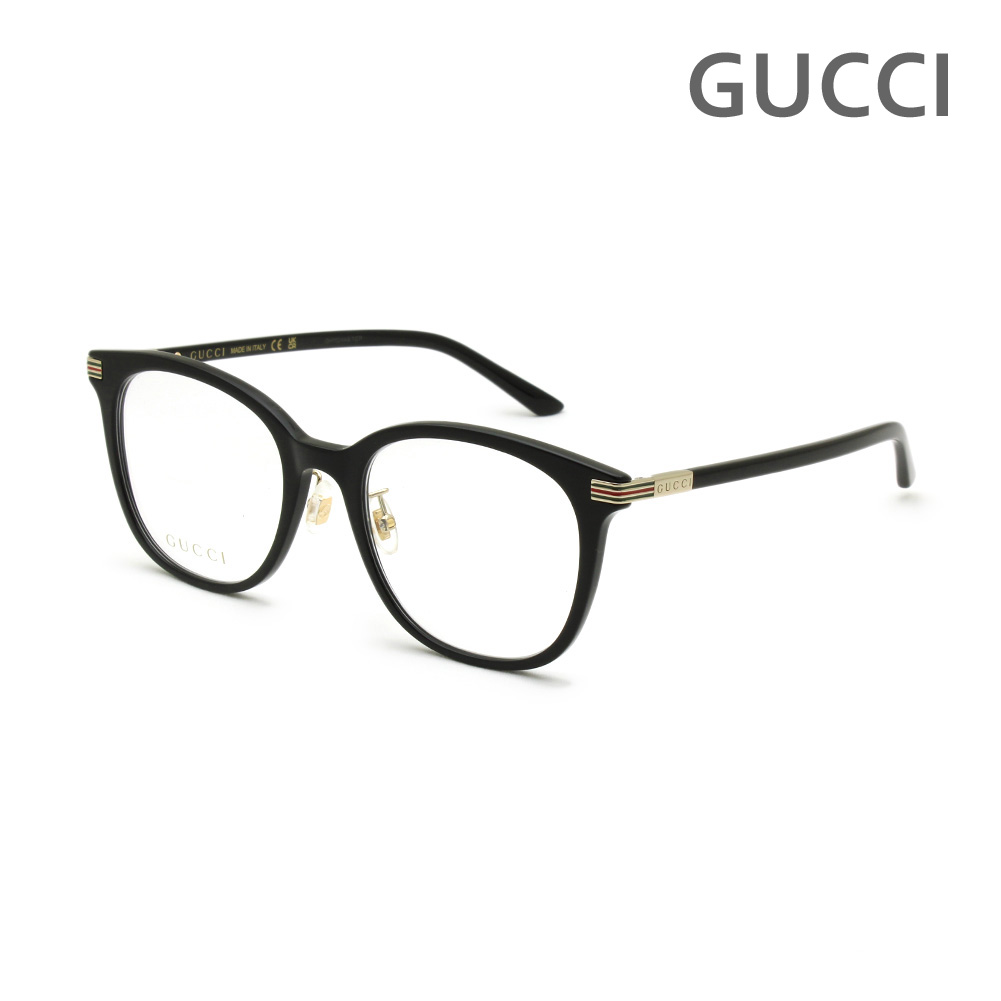 【国内正規品】グッチ メガネ 眼鏡 フレーム のみ GG1453OK-001 ブラック ノーズパッド レディース GUCCI【送料無料（※北海道・沖縄は配送不可）】｜タイムクラブ セレクト