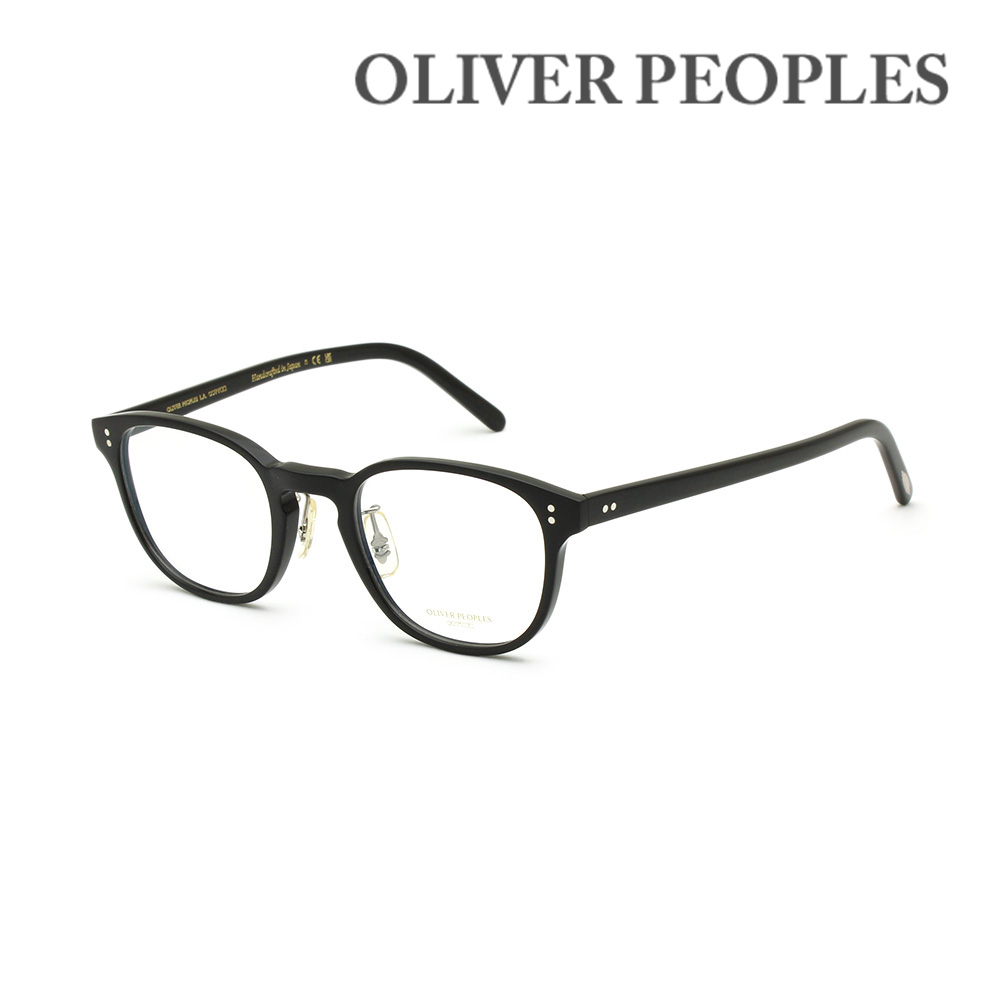 OLIVER PEOPLES オリバーピープルズ メガネ OV5219FM 1005 47 ノーズパッド メンズ レディース フレームのみ FAIRMONT-F【送料無料(※北海道・沖縄は配送不可)】|タイムクラブ セレクト