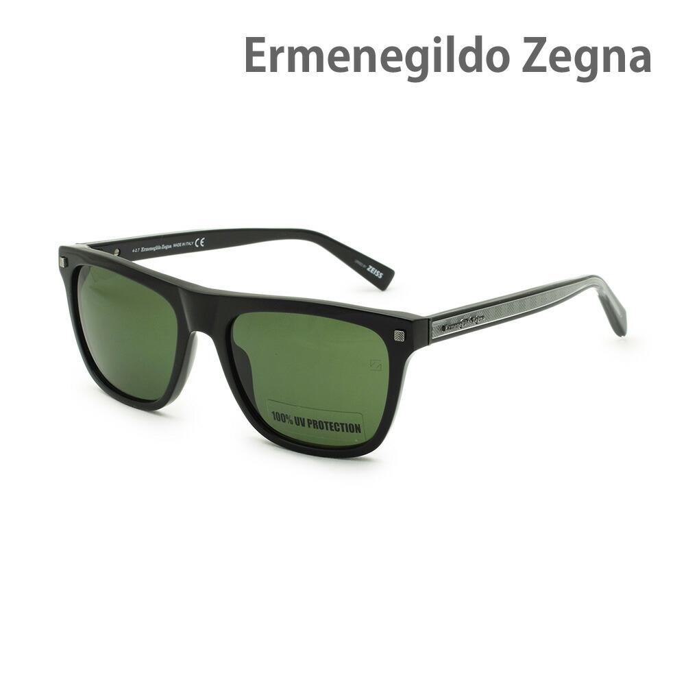 エルメネジルド・ゼニア サングラス EZ0094/S-01N ブラック グローバルモデル メンズ UVカット Ermenegildo Zegna【送料無料（※北海道・沖縄は配送不可）】｜タイムクラブ セレクト 12,457円