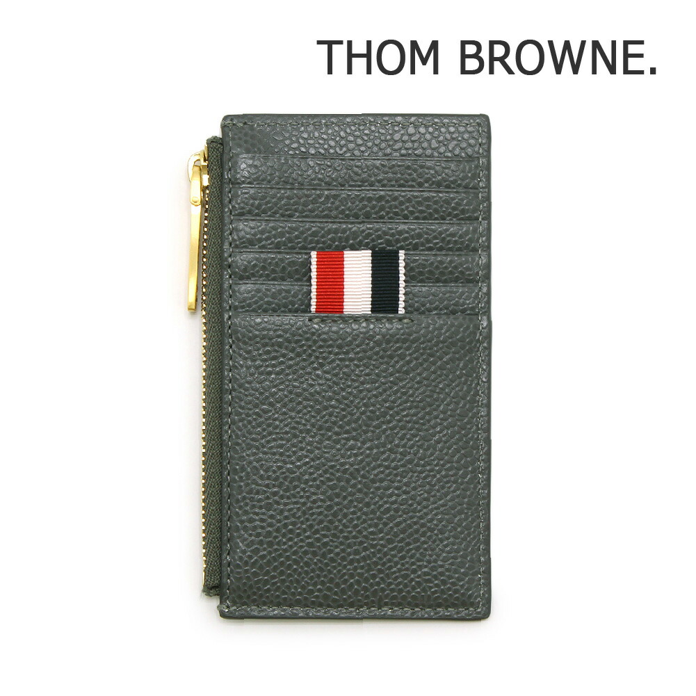 ★THOM BROWNE★タップポケットファスナーカード入れ ☆THOM BROWNE☆タップポケットファスナーカード入れ カード