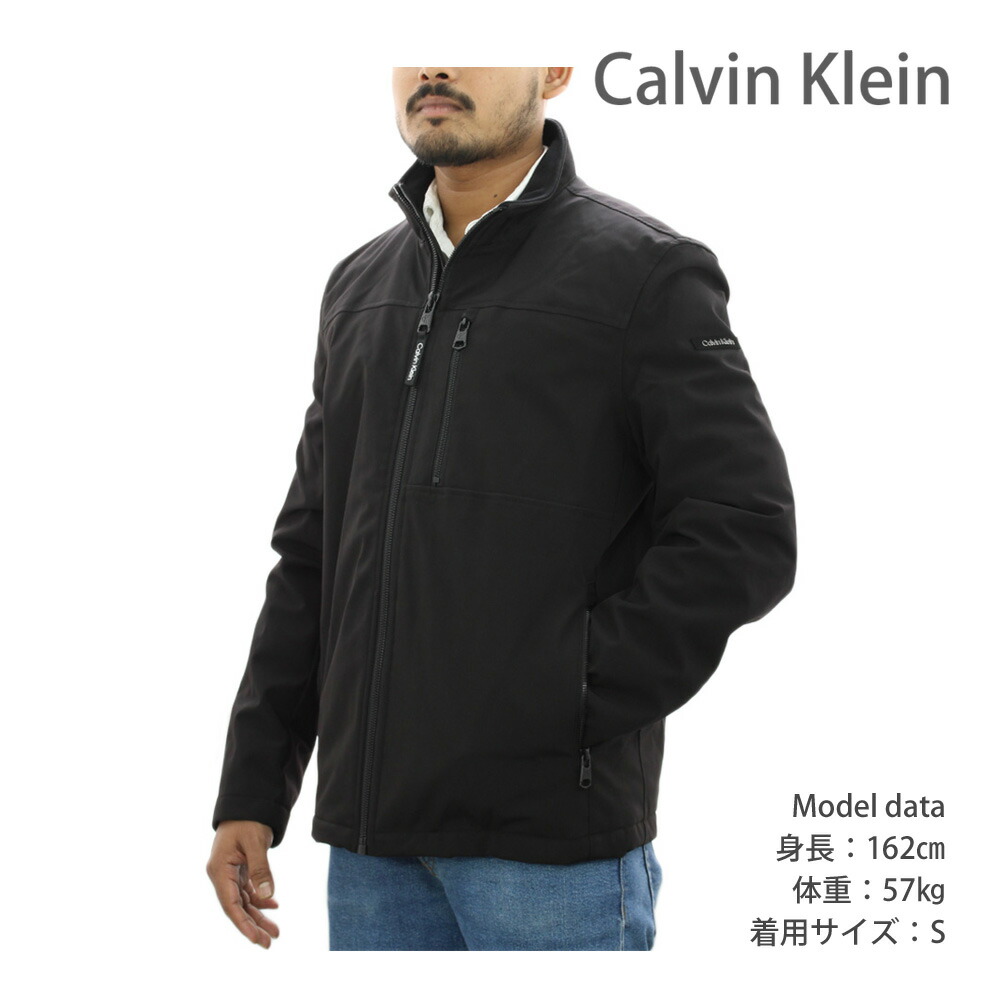 楽天市場】カルバンクライン ジャケット メンズ フェイクムートン