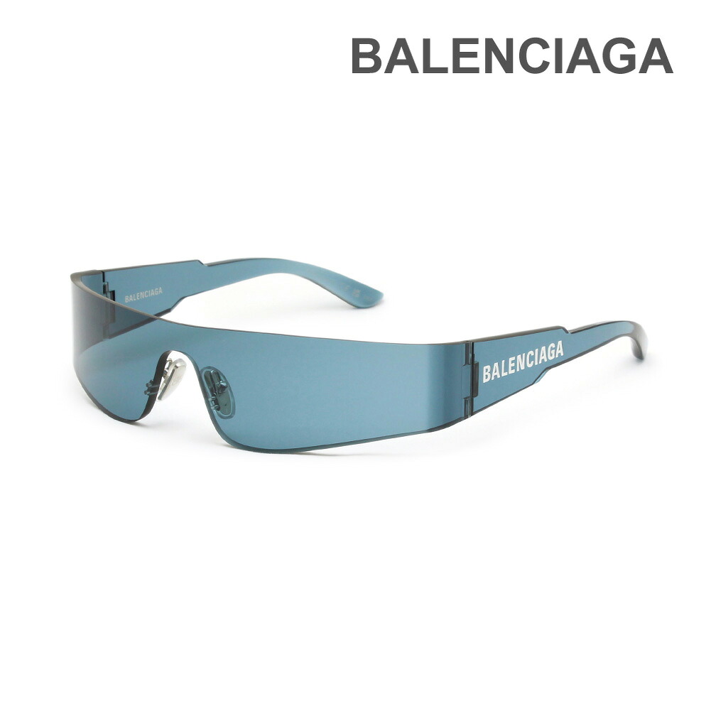 【国内正規品】バレンシアガ サングラス BB0041S-014 ブルー ノーズパッド メンズ レディース ユニセックス BALENCIAGA【送料無料（※北海道・沖縄は配送不可）】｜タイムクラブ セレクト 25,798円