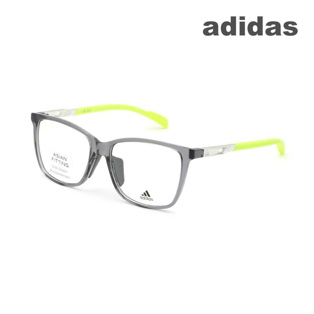 アディダス メガネ 眼鏡 フレーム のみ SP5019-F/V 020 56 グレー アジアンフィット メンズ レディース ユニセックス adidas【送料無料（※北海道・沖縄は配送不可）】