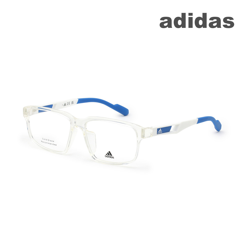 アディダス メガネ 眼鏡 フレーム のみ SP5033-F/V 026 57 クリア アジアンフィット メンズ adidas【送料無料（※北海道・沖縄は配送不可）】