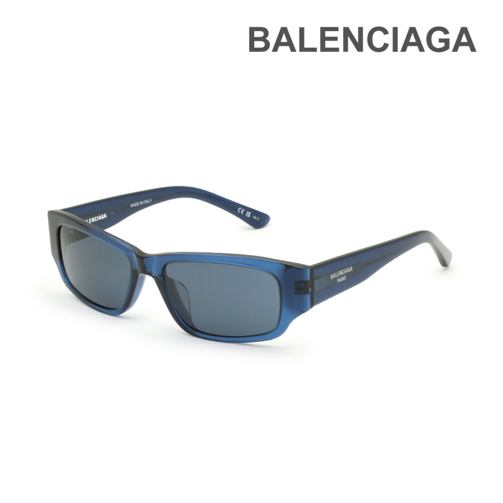 【国内正規品】バレンシアガ サングラス BB0368SK-003 クリアブルー アジアンフィット メンズ レディース ユニセックス BALENCIAGA【送料無料(※北海道・沖縄は配送不可)】|タイムクラブ セレクト