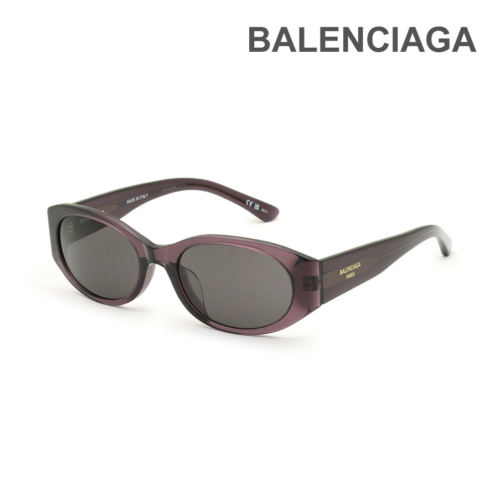 【国内正規品】バレンシアガ サングラス BB0369SK-004 ヴァイオレット アジアンフィット レディース BALENCIAGA【送料無料（※北海道・沖縄は配送不可）】｜タイムクラブ セレクト