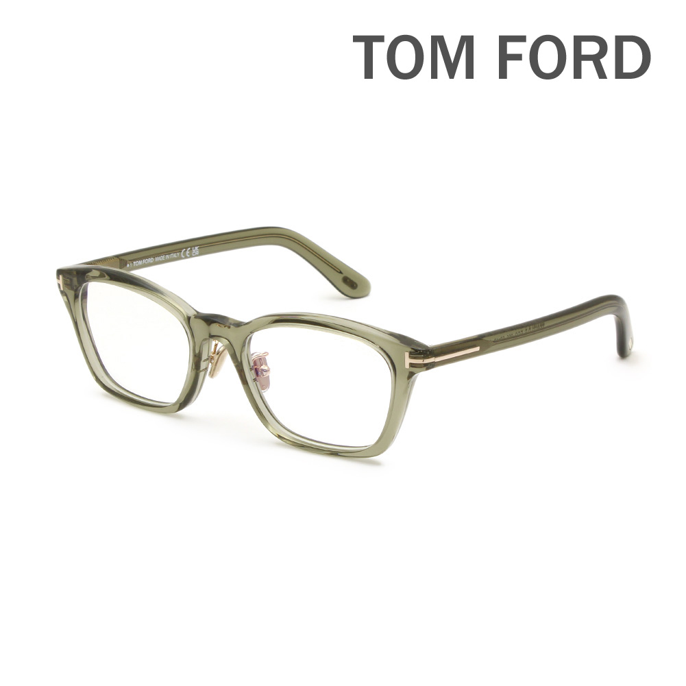 トムフォード メガネ 眼鏡 フレーム FT6073-D-B/V 096 52 TOM FORD メンズ レディース 正規品 ノーズパッド TF6073-D-B ECO【送料無料（※北海道・沖縄は配送不可）】｜タイムクラブ セレクト