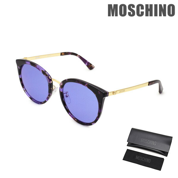 楽天市場】MOSCHINO モスキーノ サングラス ブルーレンズ