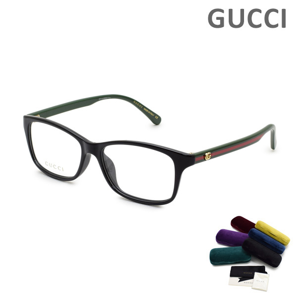 グッチ メガネ フレーム ブラック/クリア GG0487OA-005 GUCCI グッチ メガネ 眼鏡 フレーム のみ GG0487OA-005 ブラック