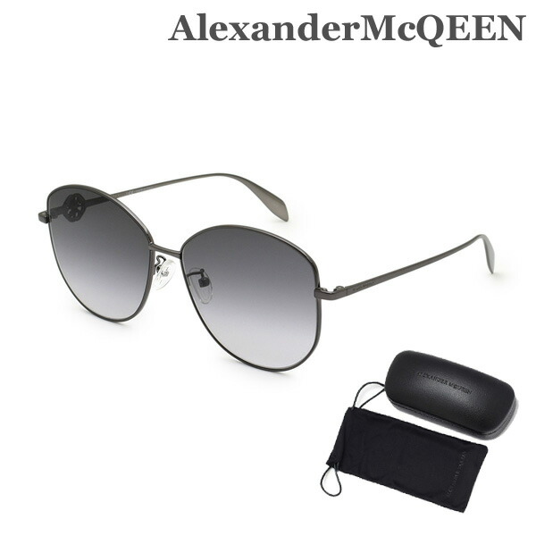 【国内正規品】 アレキサンダーマックイーン サングラス AM0288S 001 レディース Alexander McQueen 【送料無料(※北海道・沖縄は1,000円)】|タイムクラブ