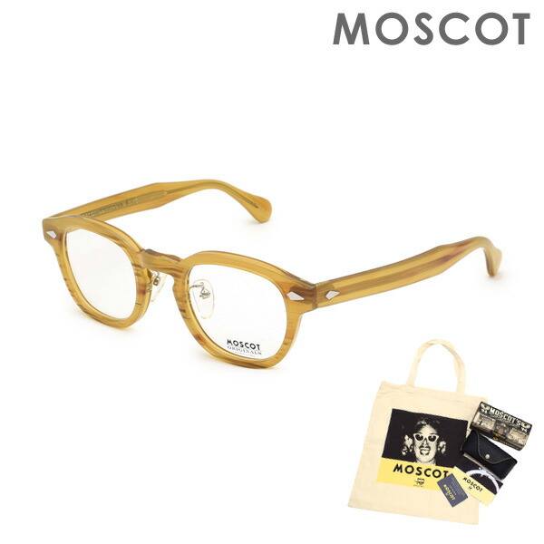 MOSCOT クリア/ブラウンラウンドサングラス ケース付き Amazon | [MOSCOT] [モスコット] 眼鏡フレーム LEMTOSH MP