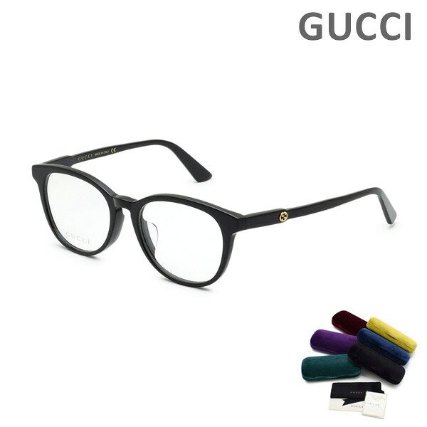 グッチ メガネ 眼鏡 フレーム のみ GG0866OA-004 ブラック アジアンフィット メンズ レディース ユニセックス GUCCI 【送料無料（※北海道・沖縄は1,000円）】 13,065円