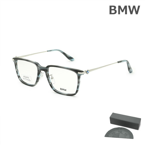 BMW メガネ 眼鏡 フレーム のみ BW5037-F/V 092 54 グレー/シルバー ノーズパッド メンズ ビーエムダブル【送料無料(※北海道・沖縄は1,000円)】|タイムクラブ