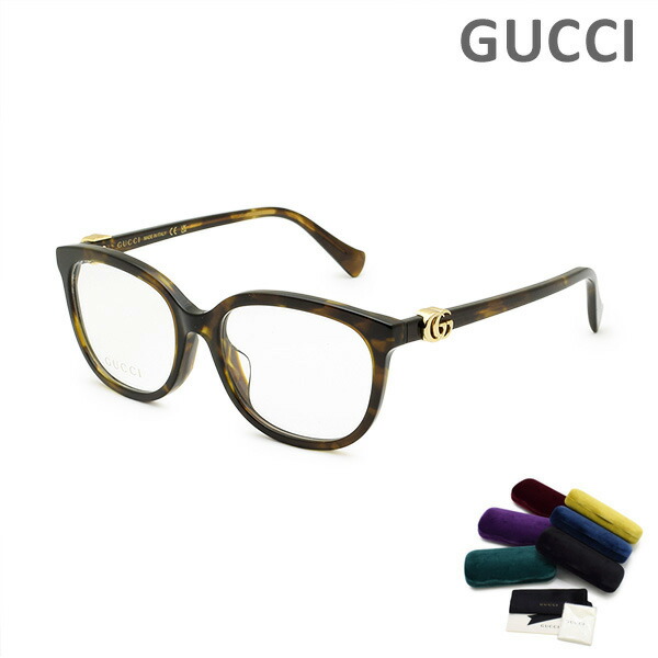 メガネ GUCCI Gucci - GG1193OA - 002 havana havana transpa Gucci GG1193O 002 havana havana transpa 56 Occhiali da vista