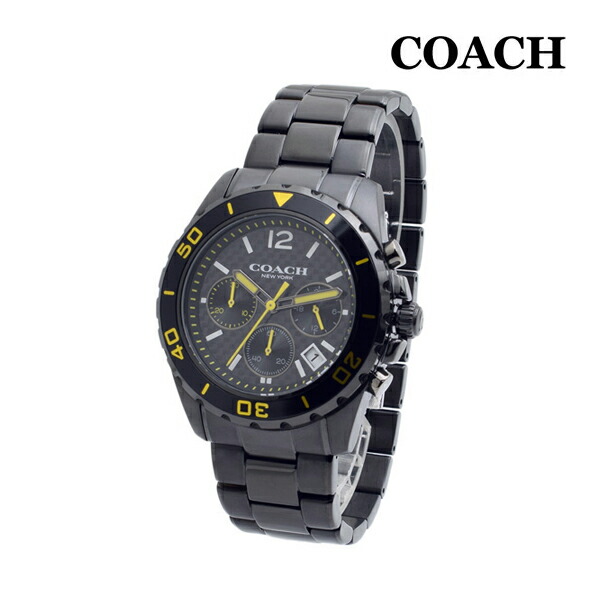 楽天市場】コーチ COACH メンズ 腕時計 KENT ケント グレー レザー