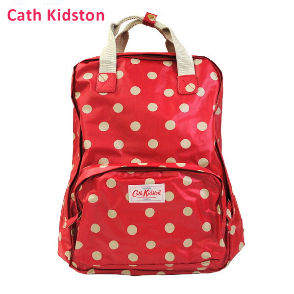 値下げ不可【新品未使用】CathKidston ラージリュックkids　チェリー 値下げ不可【新品未使用】CathKidston ラージリュックkids