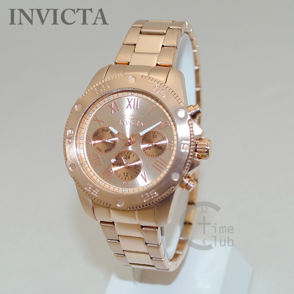 インビクタ 腕時計 INVICTA 時計 21732 Wildflower ローズゴールド ブレス レディース インヴィクタ 【送料無料(※北海道・沖縄は1,000円)】|タイムクラブ