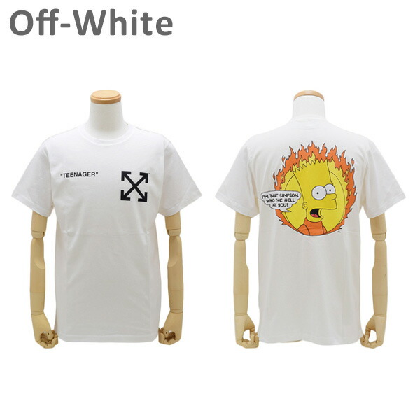 OFF-WHITE Lサイズ 半袖Tシャツ　L Off-White オフホワイト 半袖 カットソー サイズ:XS