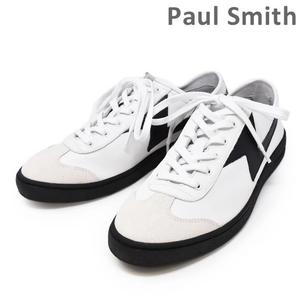 楽天市場 ポールスミス 靴 M2s Zig02 Aset Ziggy White Black Lightning メンズ シューズ スニーカー Paul Smith Shoe 送料無料 北海道 沖縄は1 000円 タイムクラブ