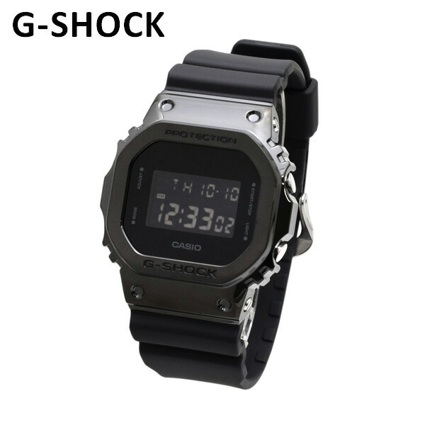 カシオG-SHOCK /GMー5600Bー1JF ブラックメタル／ステンレス GM-5600B-1JF | CASIO