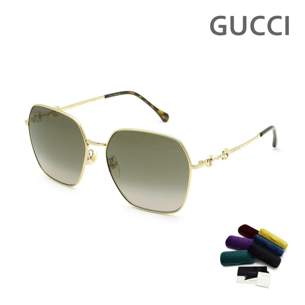 GUCCI サングラス GG1089SA-002 GOLD ユニセックス GUCCI サングラス GG1089SA-002 GOLD ユニセックス (GUCCI