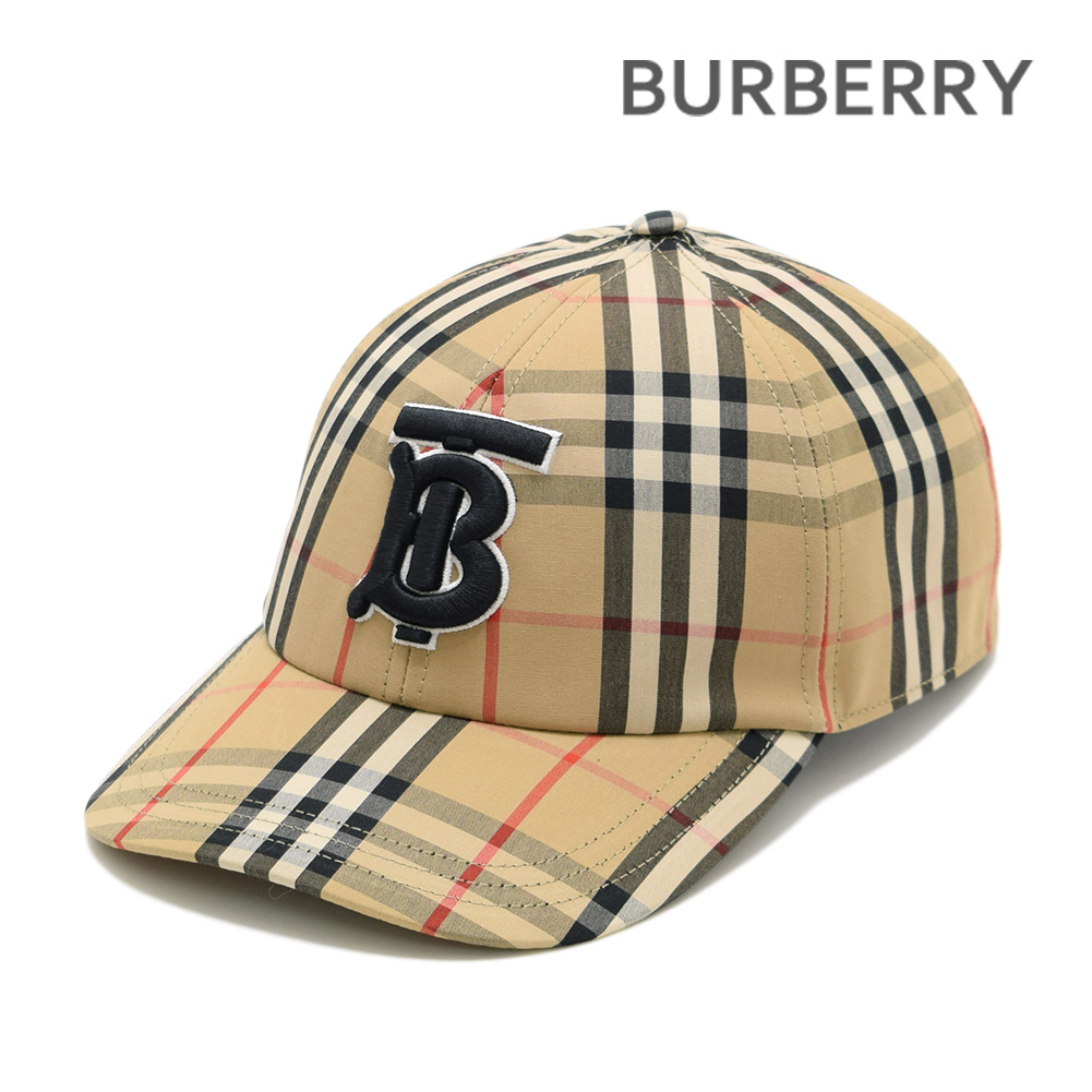 【楽天市場】23SS バーバリー キャップ 8068032 チェック メンズ 帽子 BURBERRY【送料無料（※北海道・沖縄は1,000円