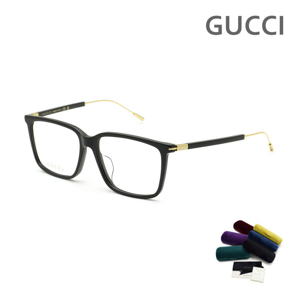 楽天市場】グッチ メガネ 眼鏡 フレーム のみ GG1159OA-001 ブラック