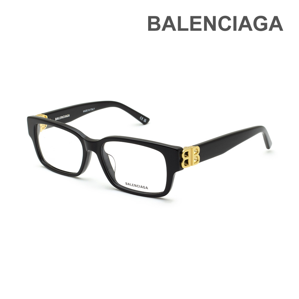 BALENCIAGA スクエアフレムメカネ BB0130O 001 楽天市場】【国内正規品】バレンシアガ メガネ 眼鏡 フレーム