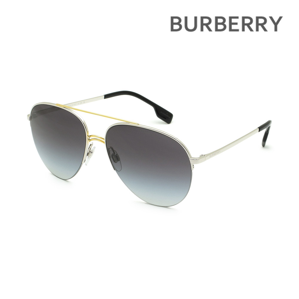 バーバリー サングラス BE3113 13038G 59 ノーズパッド レディース BURBERRY UVカット B 3113 1303/8G FERRY【送料無料(※北海道・沖縄は1,000円)】|タイムクラブ