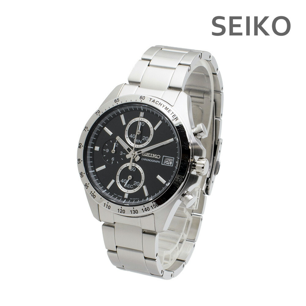 楽天市場】【国内正規品】SEIKO セイコー SBTR005 ブラック/シルバー