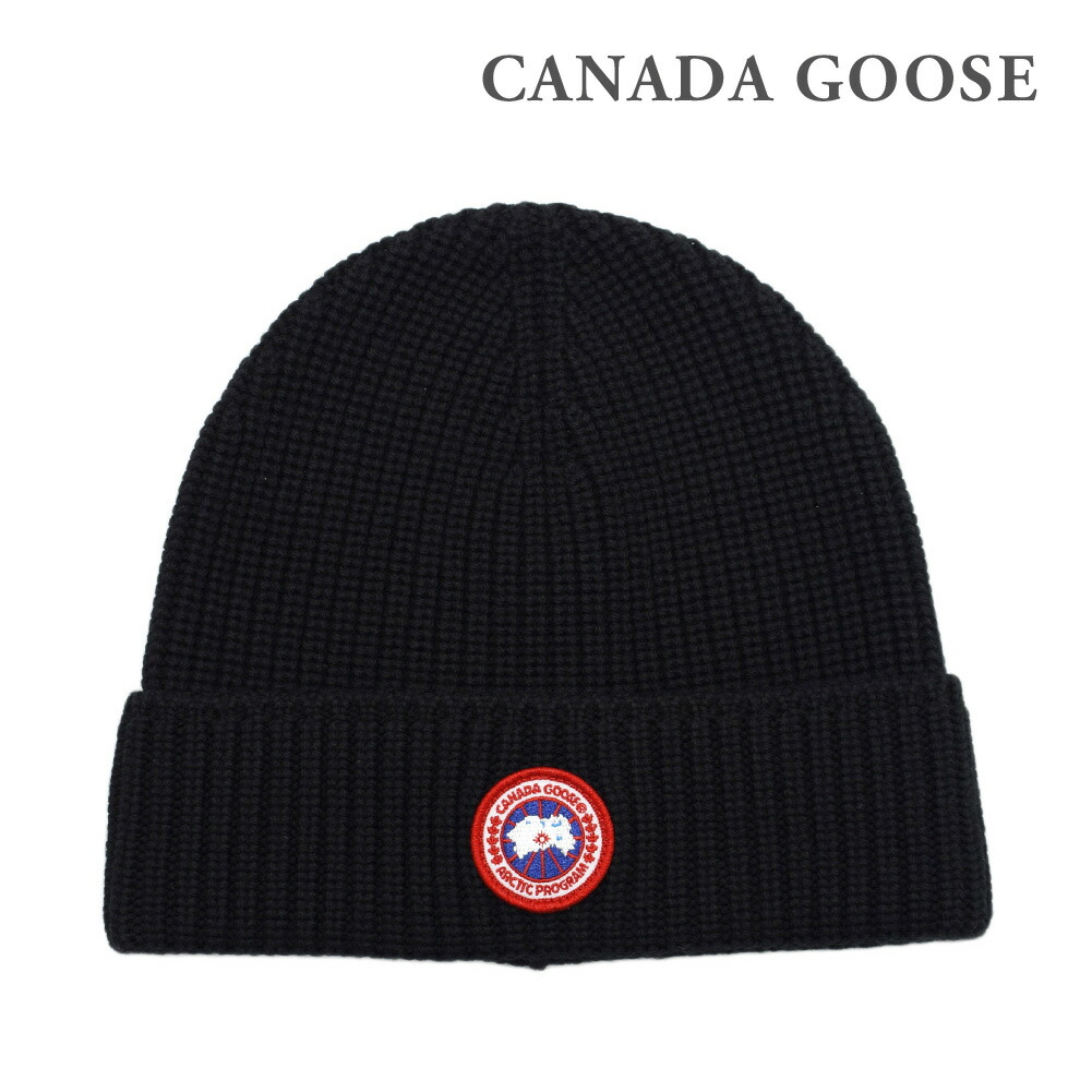 カナダグース　ニット帽 CANADA GOOSE - カナダグースニット帽の通販 by しづにゃんごろ