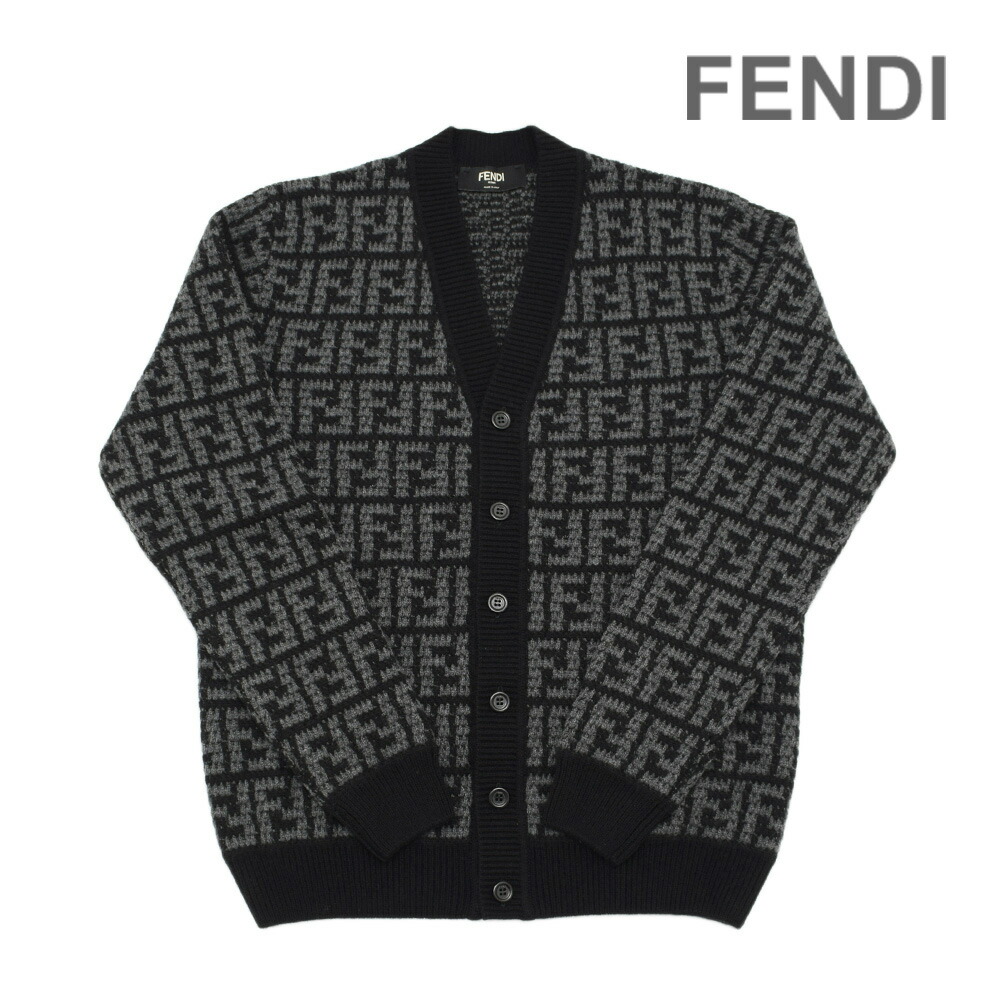 FENDI FFロゴ カーディガン ブラウン 楽天市場】FENDI フェンディ カーディガン メンズ ニット