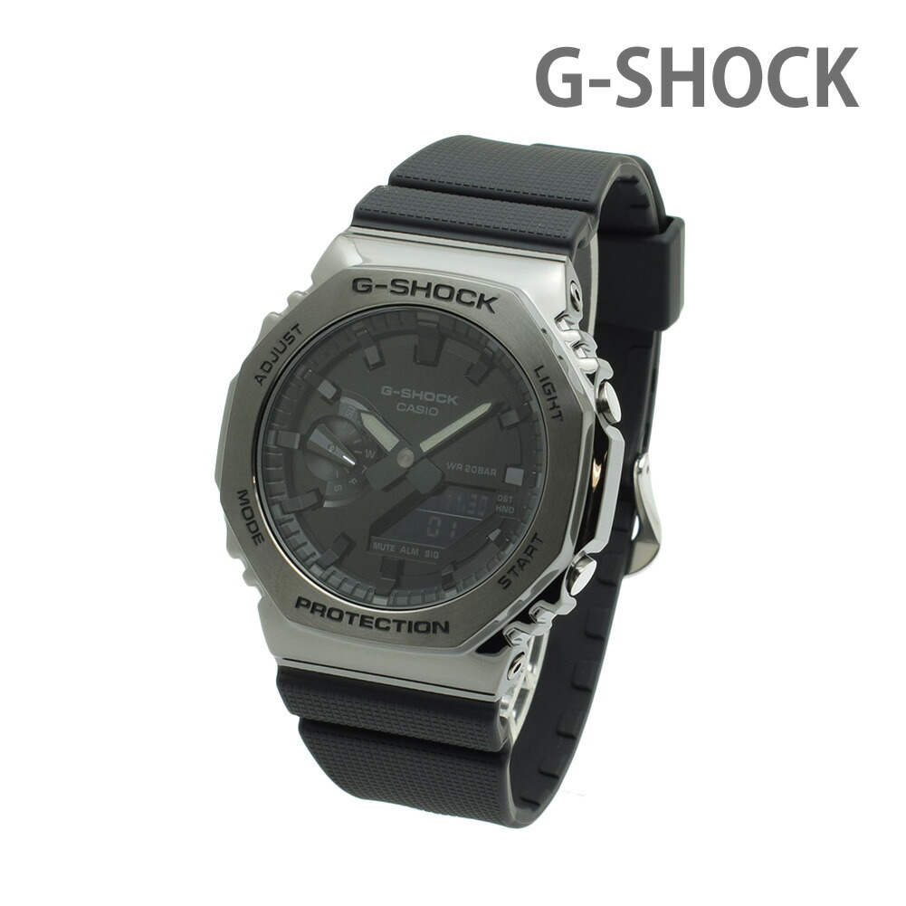 【美品】[カシオ] 腕時計 G-SHOCK GM-2100BB-1AJF G-SHOCK GM-2100BB-1AJF 腕時計 メンズ デジアナ オールブラック