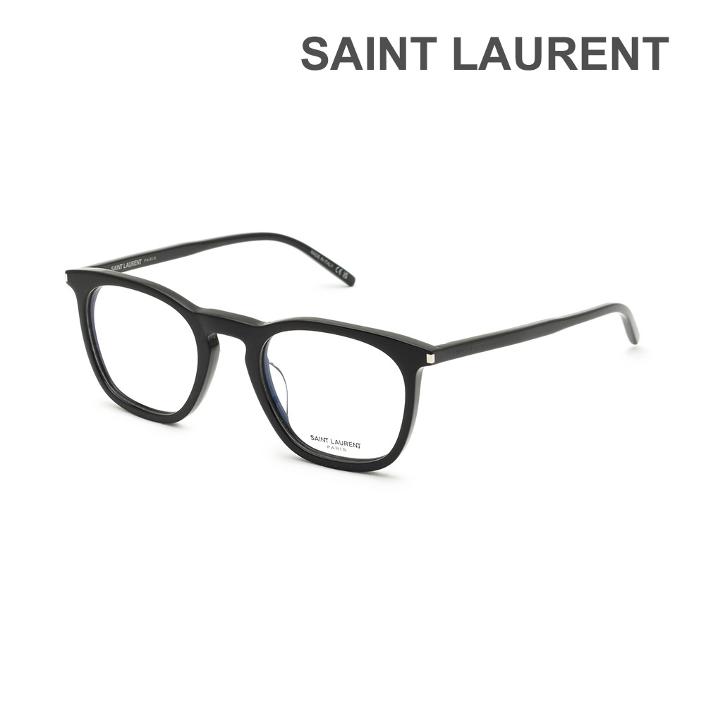 【国内正規品】 サンローラン メガネ 眼鏡 フレーム のみ SL 623 OPT-001 ブラック スマート メンズ SAINT LAURENT【送料無料（※北海道・沖縄は1,000円）】