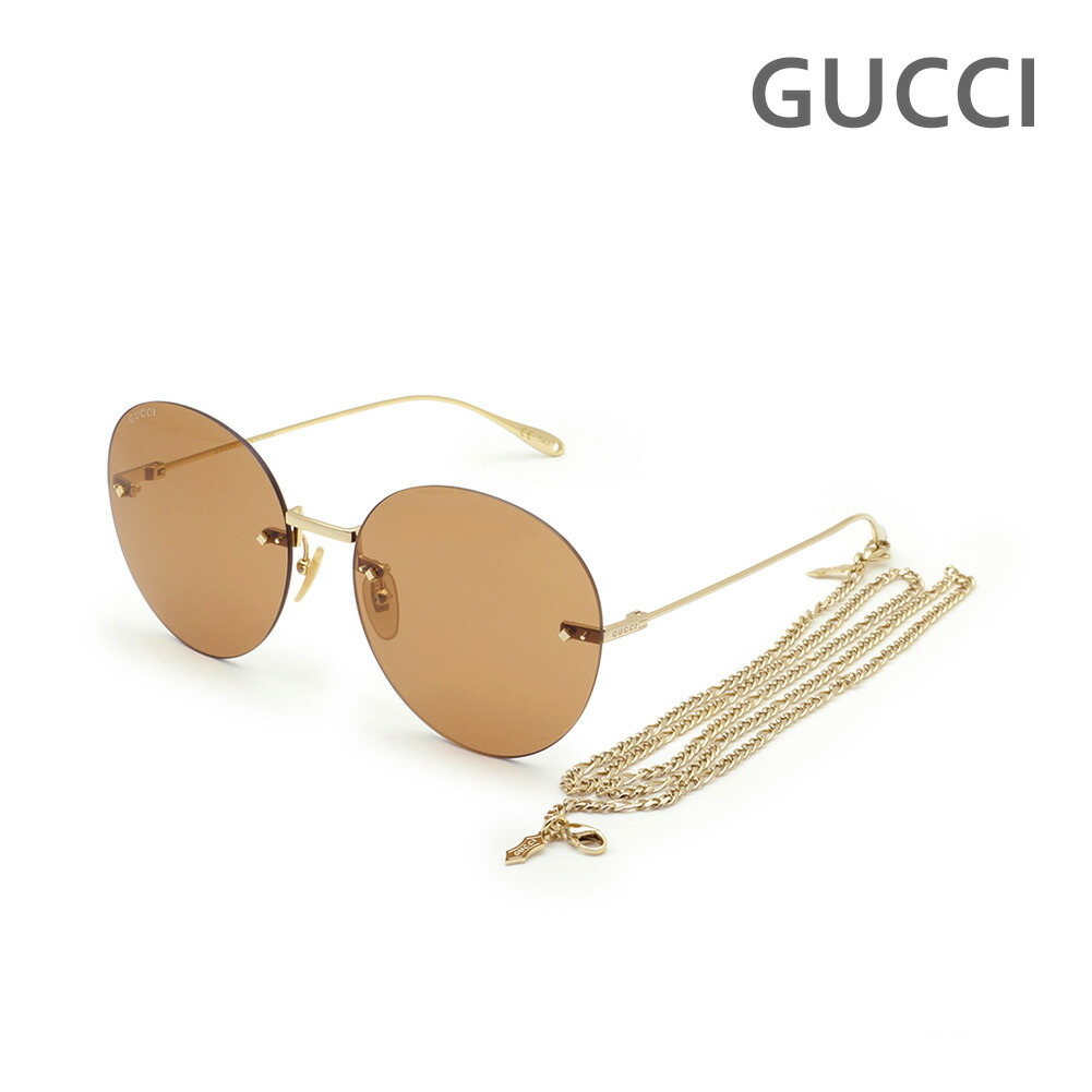 GUCCI サングラス GG1149S-004 GOLD Lady's Sunglasses Gucci GG1149S - 004 Golden Metal ref.1252479