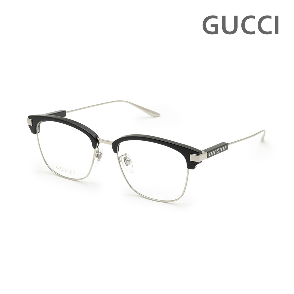 グッチ メガネ 眼鏡 フレーム のみ GG1439OK-001 ブラック ノーズパッド メンズ GUCCI【送料無料（※北海道・沖縄は1,000円）】 19,965円