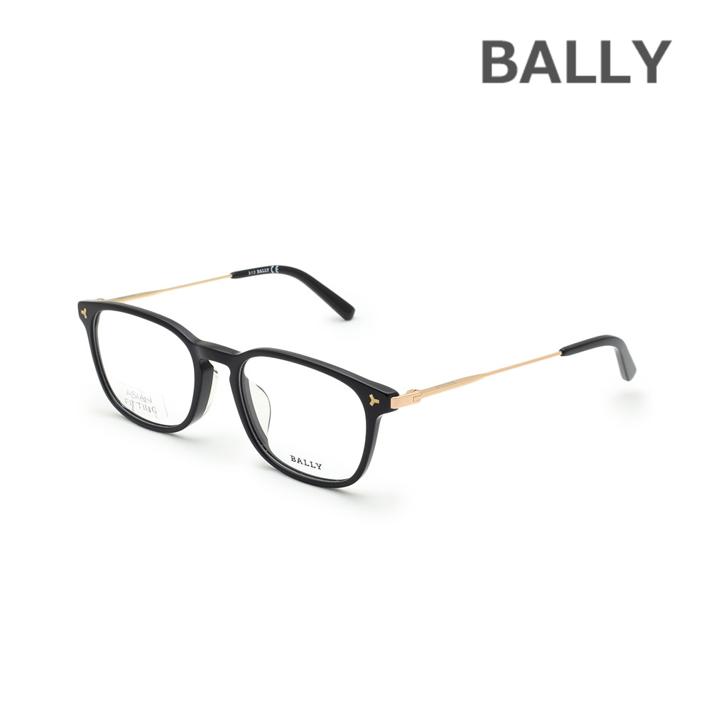 訳あり BALLY バリー メガネ 眼鏡 フレーム のみ BY5014-D/V-001 ブラック アジアンフィット メンズ【送料無料(※北海道・沖縄は1,000円)】|タイムクラブ