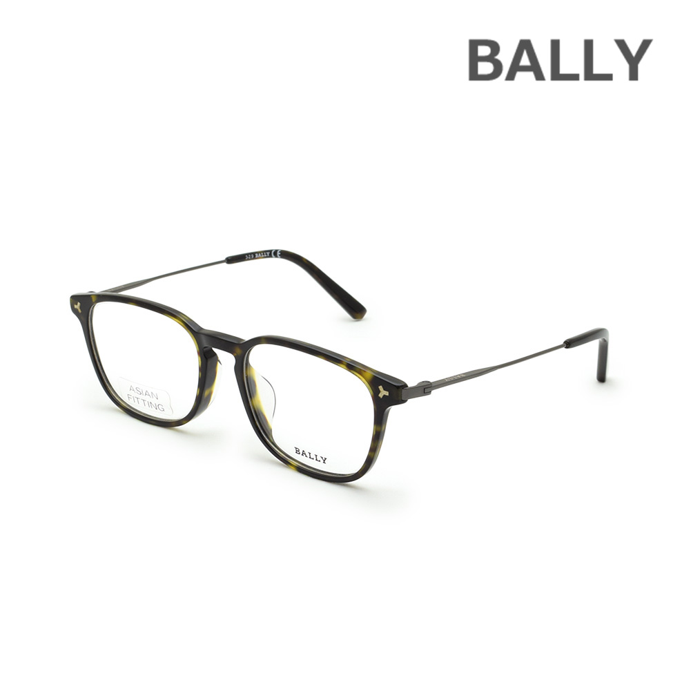 訳あり BALLY バリー メガネ 眼鏡 フレーム のみ BY5014-D/V-052 ハバナ アジアンフィット メンズ【送料無料（※北海道・沖縄は1,000円）】｜タイムクラブ