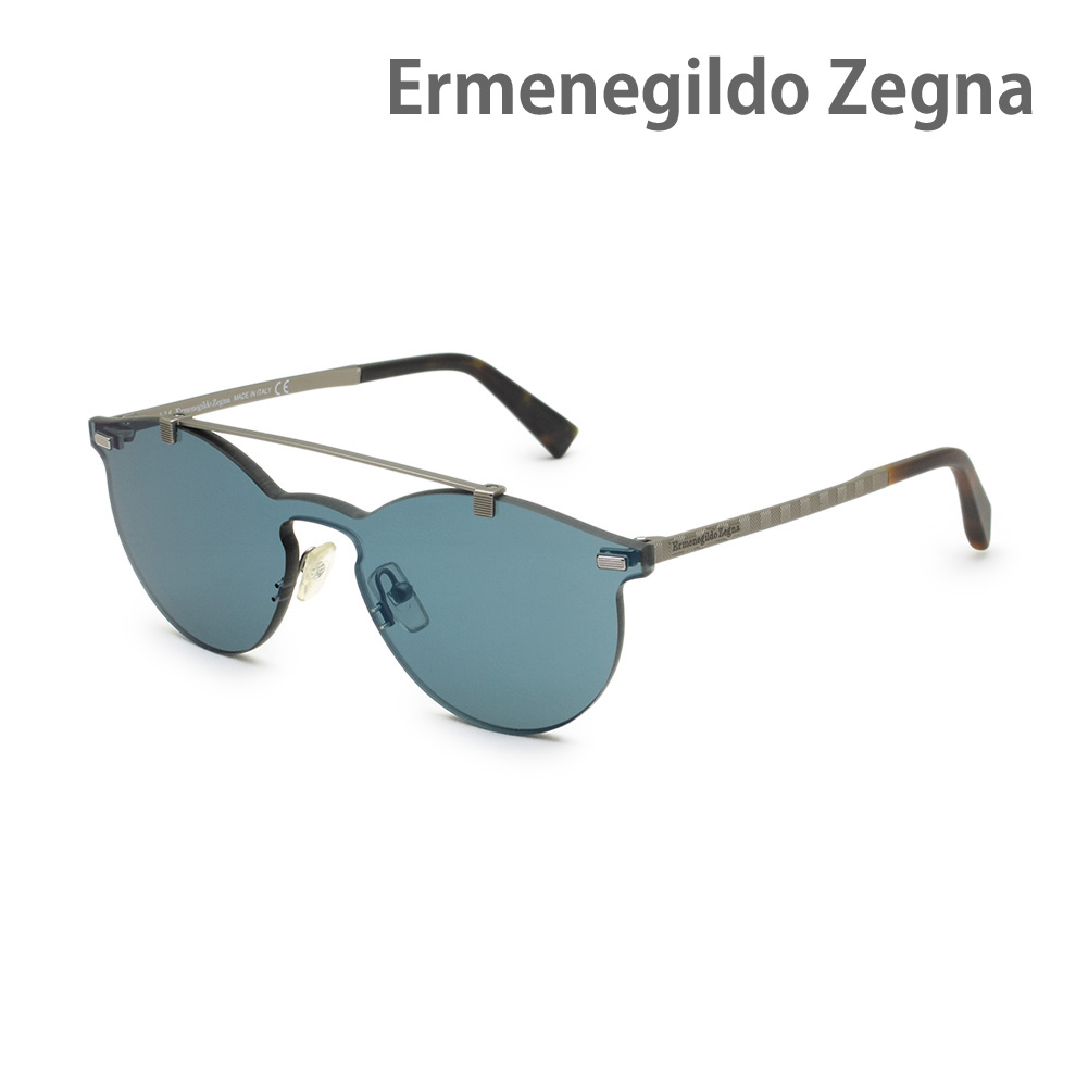 エルメネジルド・ゼニア サングラス EZ0069/S-20X ネイビーブルー ノーズパッド メンズ レディース ユニセックス UVカット Ermenegildo Zegna【送料無料（※北海道・沖縄は1,000円）】｜タイムクラブ 11,002円
